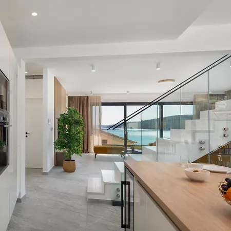 New! Brilliance Heated Pool 50 M2, Sea View Vranjic