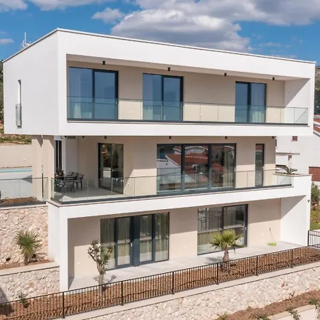 Vila New! Brilliance Heated Pool 50 M2, Sea View Vranjic