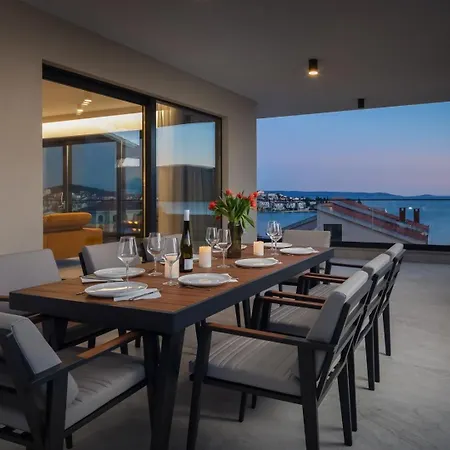 Vila New! Brilliance Heated Pool 50 M2, Sea View Vranjic